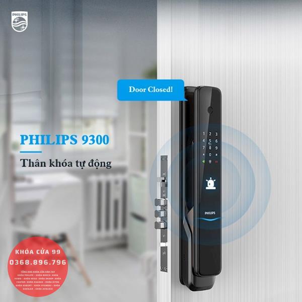 Khóa cửa thông minh vân tay cao cấp Philips 9300 with Gateway điều khiển từ xa