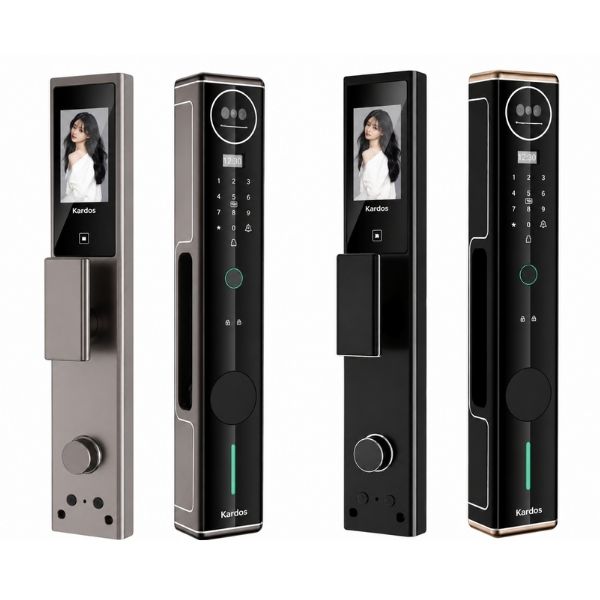 Khóa cửa vân tay Kardos SmartLock A18 Pro Face ID 3D