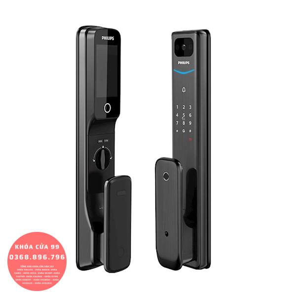 Khóa cửa thông minh vân tay cao cấp Philips Alpha-VP-5HWS camera tích hợp chuông cửa