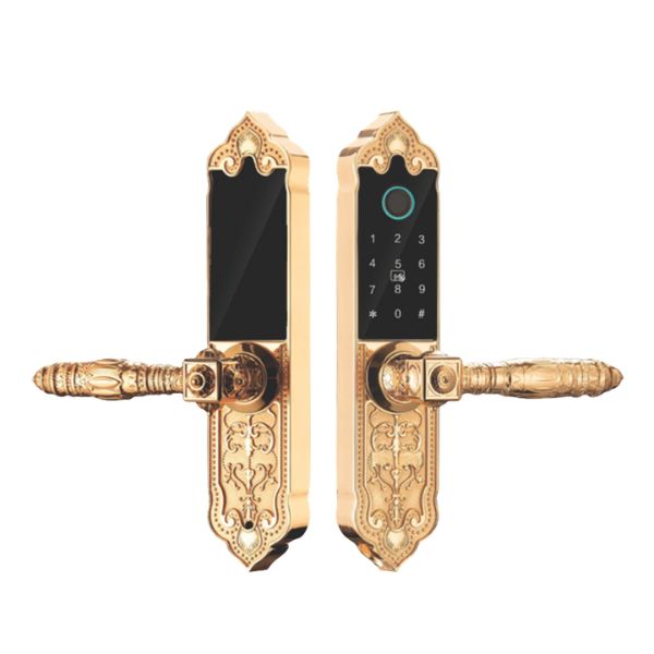 Khóa cửa vân tay Kardos SmartLock C202 Vàng