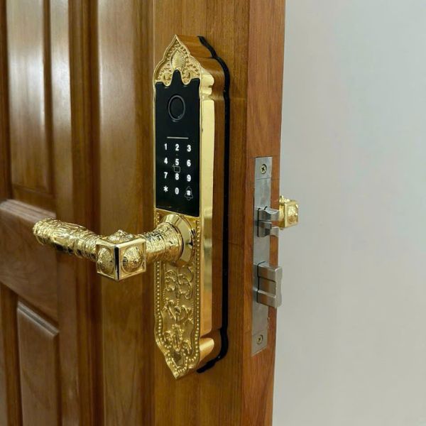 Khóa cửa vân tay Kardos SmartLock C202 Vàng