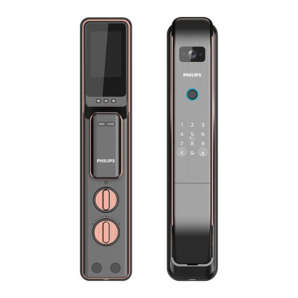 Khóa cửa thông minh vân tay cao cấp Philips DDL303 Camera