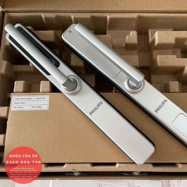Khóa cửa nhôm Philips DDL608-5HWS