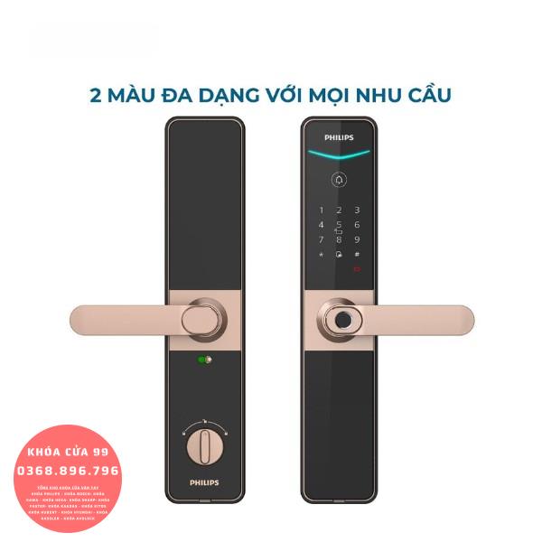 Khóa cửa vân tay Philips DDL610 5HBS