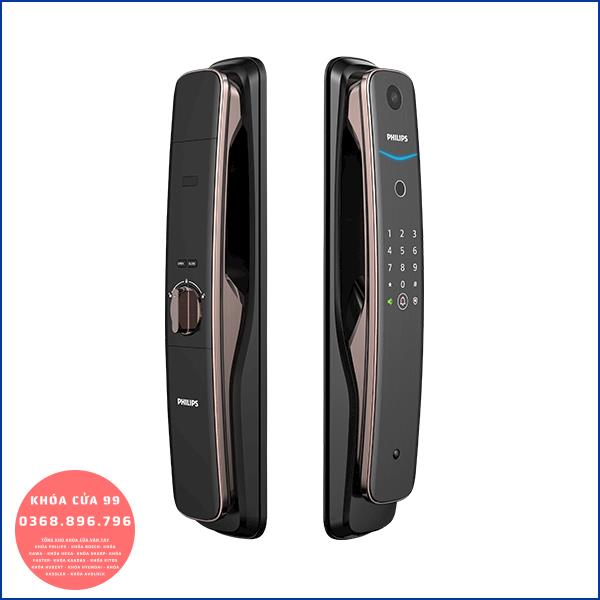 Khóa cửa thông minh vân tay cao cấp Philips DDL702-1HWS - Camera