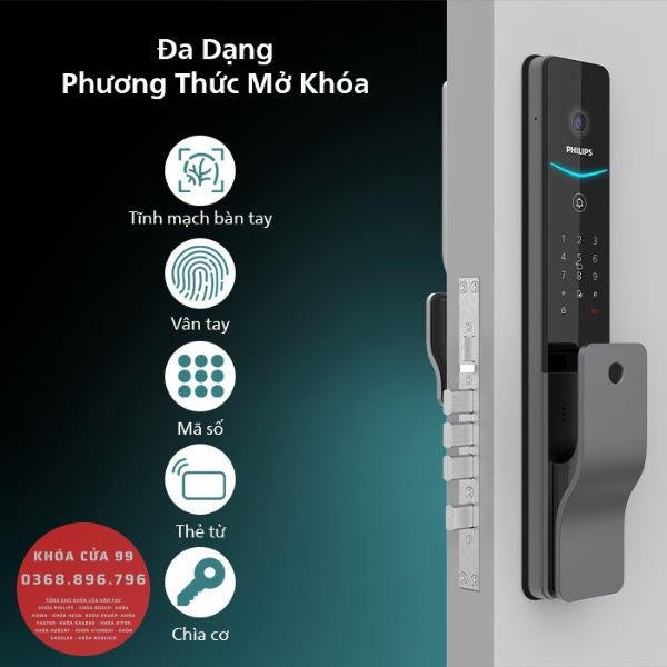 Khóa cửa vân tay Philips DDL720 FVP 7HWS