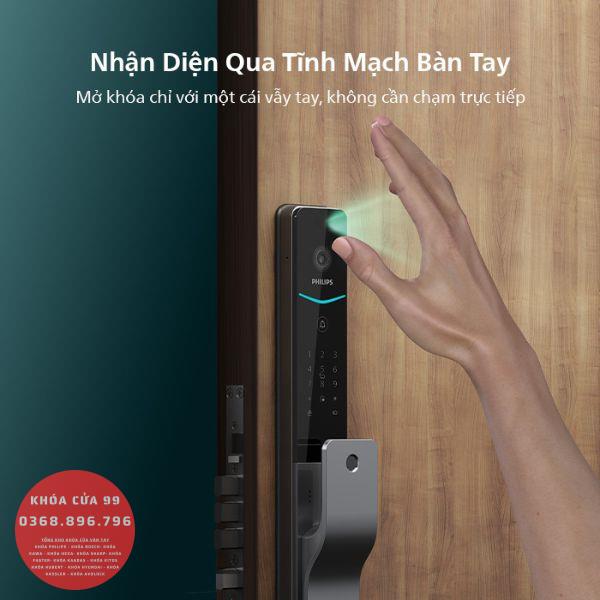 Khóa cửa vân tay Philips DDL720 FVP 7HWS