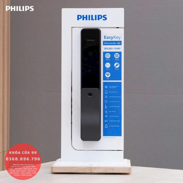 Khóa cửa vân tay Philips DDL801 5HBS