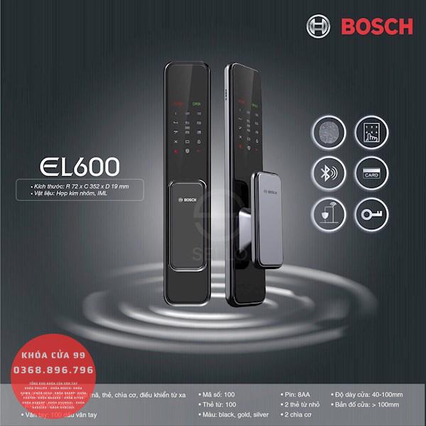 Khóa cửa vân tay cao cấp Bosch EL-600K