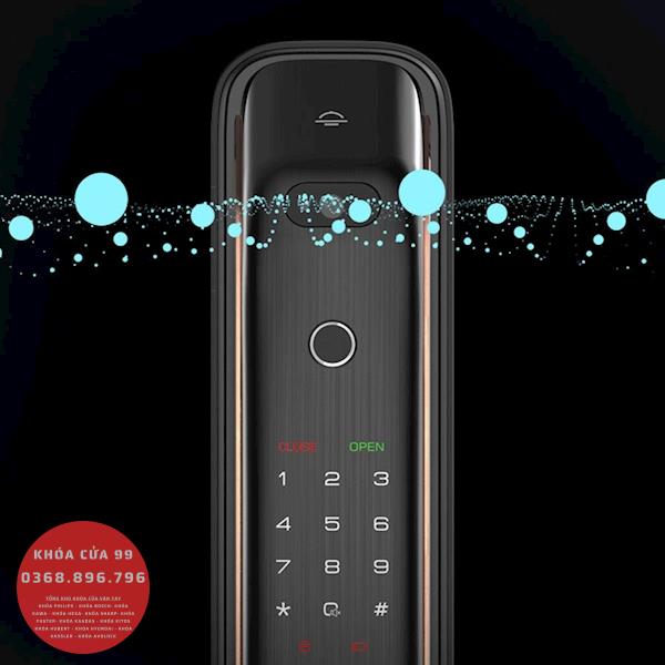 Khóa cửa thông minh cao cấp Kaadas K20F mở bằng vân tay, khuân mặt