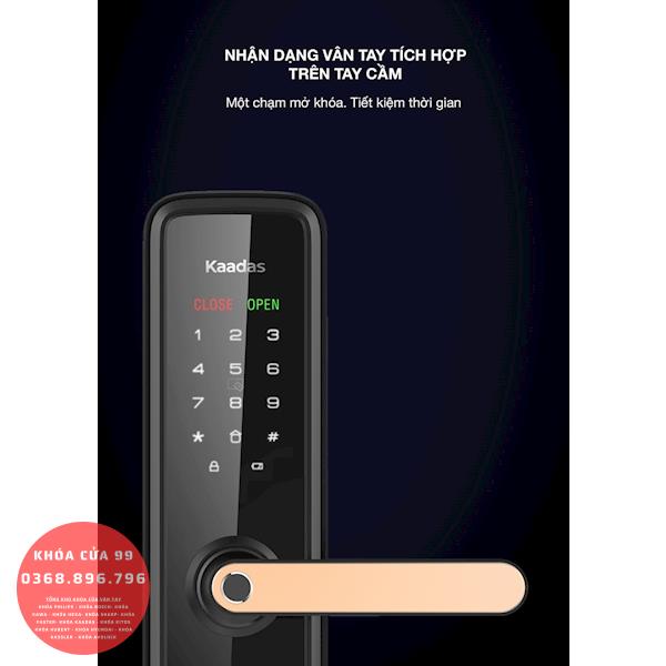 Khóa cửa thông minh vân tay cao cấp Kaadas L7-5