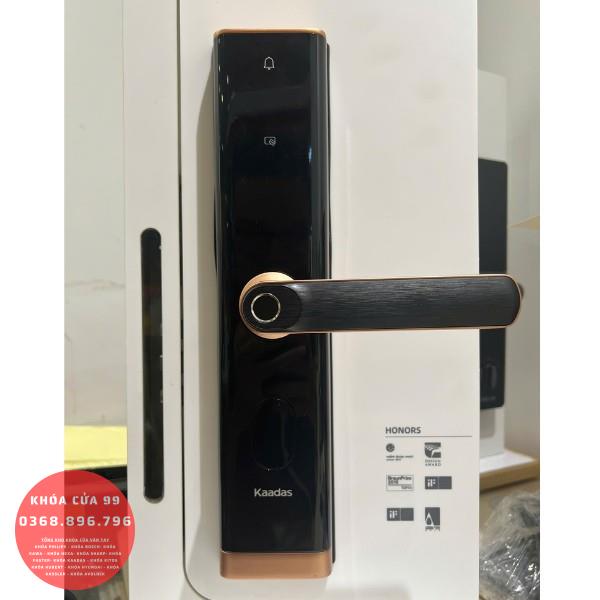Khóa cửa Kaadas M7 app wifi màu viền đồng
