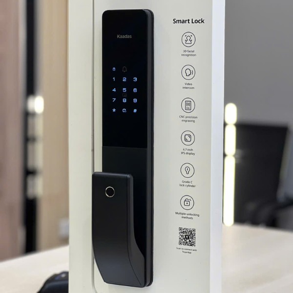 Khóa cửa vân tay Kaadas Q15-5WK push-pull WiFi