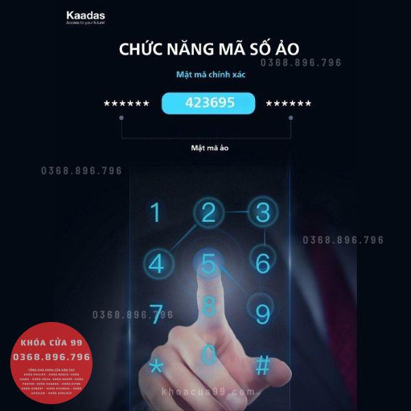 Khóa cửa nhôm Kaadas S10-5W