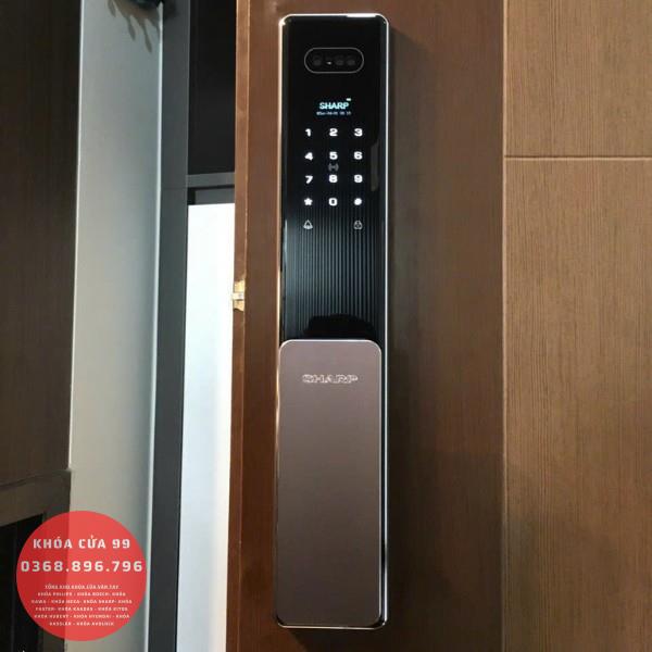 Khóa cửa vân tay mã số Sharp S6-B-PRO