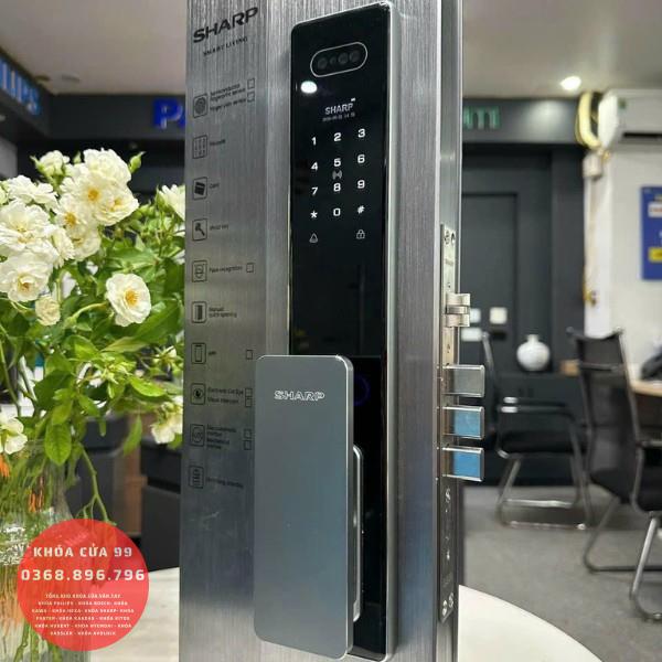 Khóa cửa vân tay mã số Sharp S6-B-PRO