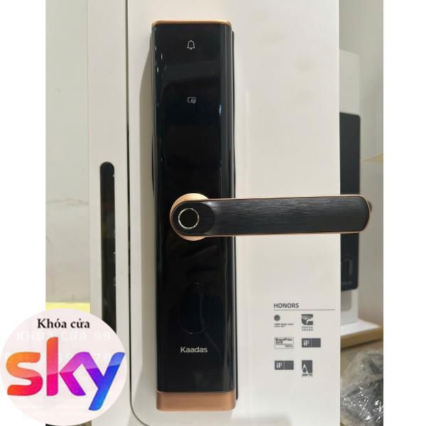 Khóa cửa Kaadas M7 app wifi màu viền đồng