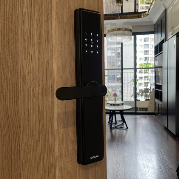 Khóa cửa vân tay Kardos SmartLock G63 Đen