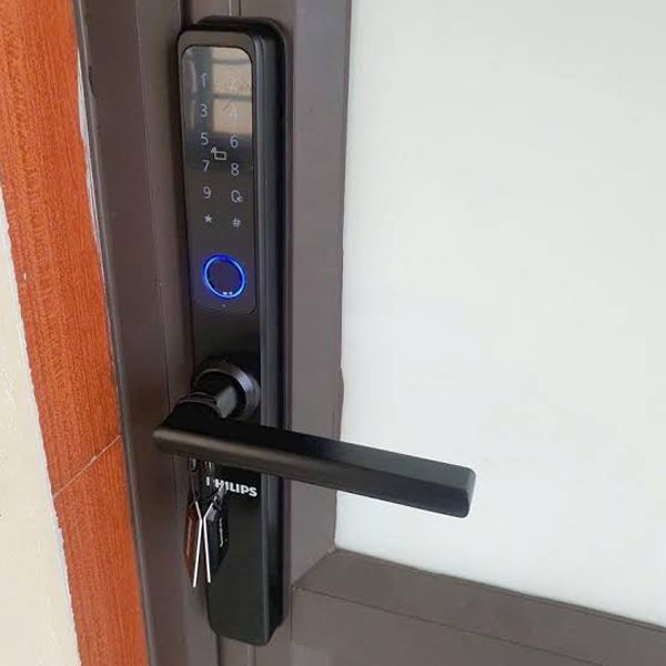 Khóa cửa nhôm Philips DDL608-5HWS